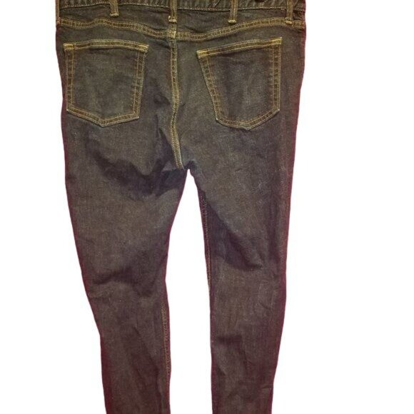 Old Navy Men's Jeans Denim 36×30 Skinny Dark Wash Blue Skinny - Picture 2 of 4